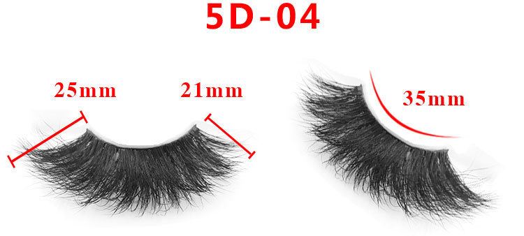 length of mink lashes 4