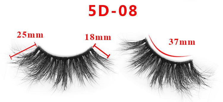 length of mink lashes 8